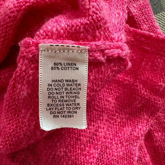 XS Project Bright Pink Thin Sweater - Picture 4 of 4
